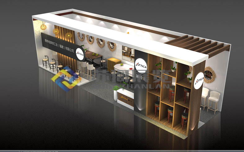 上海家具展—雅特佳家具展臺設(shè)計(jì)